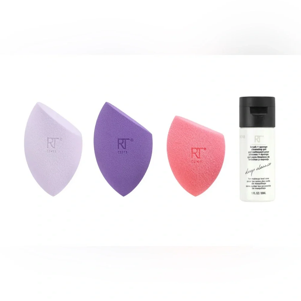 Real Techniques Pink and Purple Makeup Brushes & Tools‎